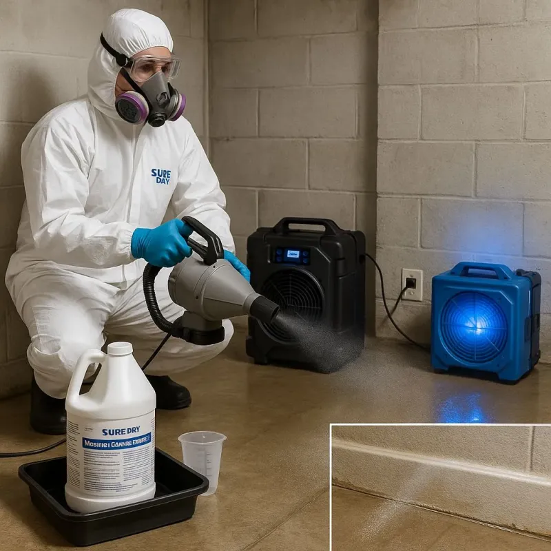 Sanitization and Odor Removal process in Inman, KS