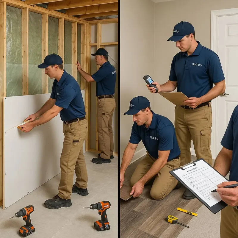 Repairs and Reconstruction process in Inman, KS