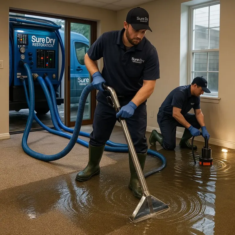 Water Extraction and Removal process in Inman, KS